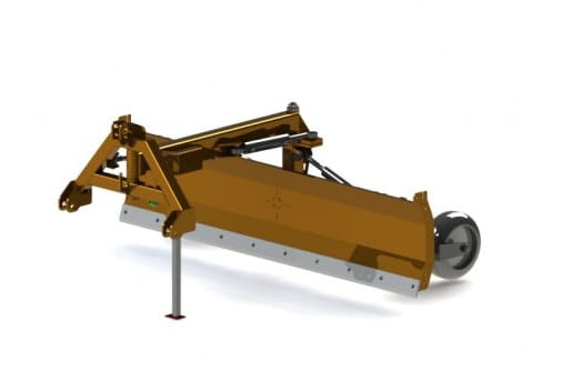 Wegeplaner 2500 mm hydraulisch verstellbar | Geländeplanierer KAT 1 / KAT 2 | robust & effizient