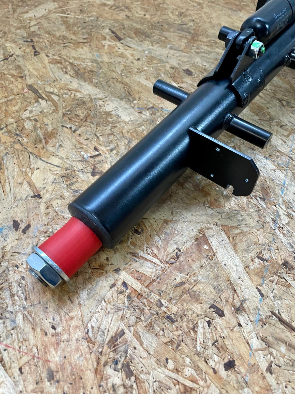 Weidemann steering console with adjustable damper