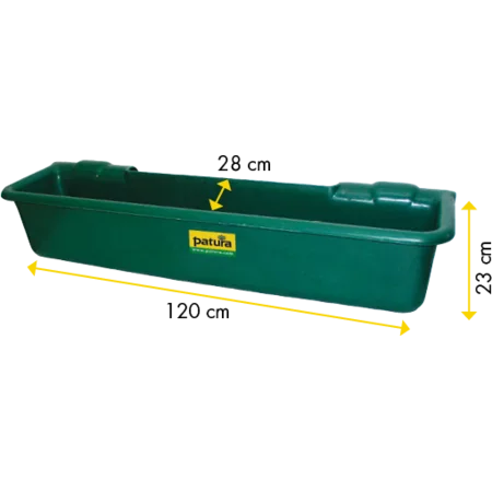 Patura Kunststoff-Langtrog, 50 l - zum Einhängen