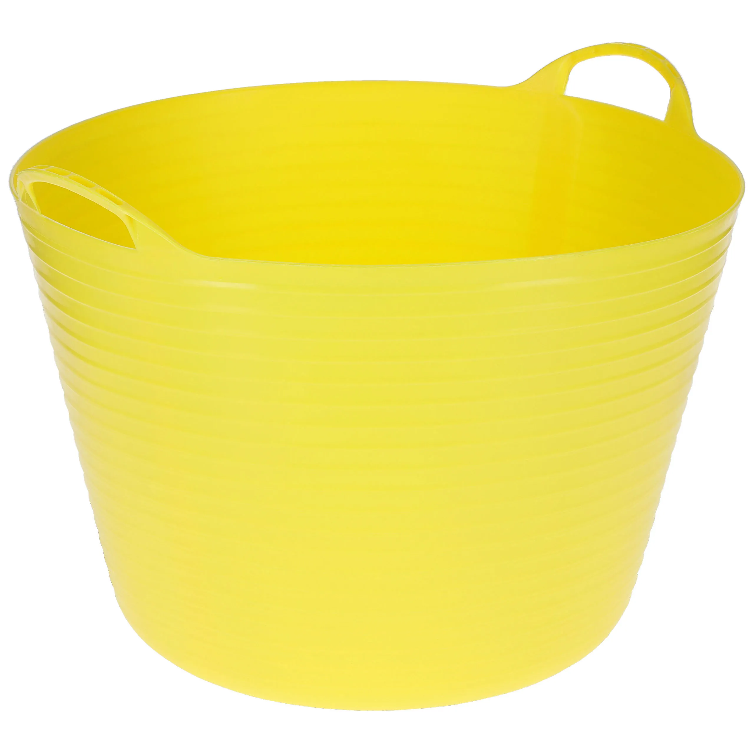 Flexibler Trog FlexBag 42L – Extra großer Kunststoffkorb mit Griffen für Stall, Garten & Transport