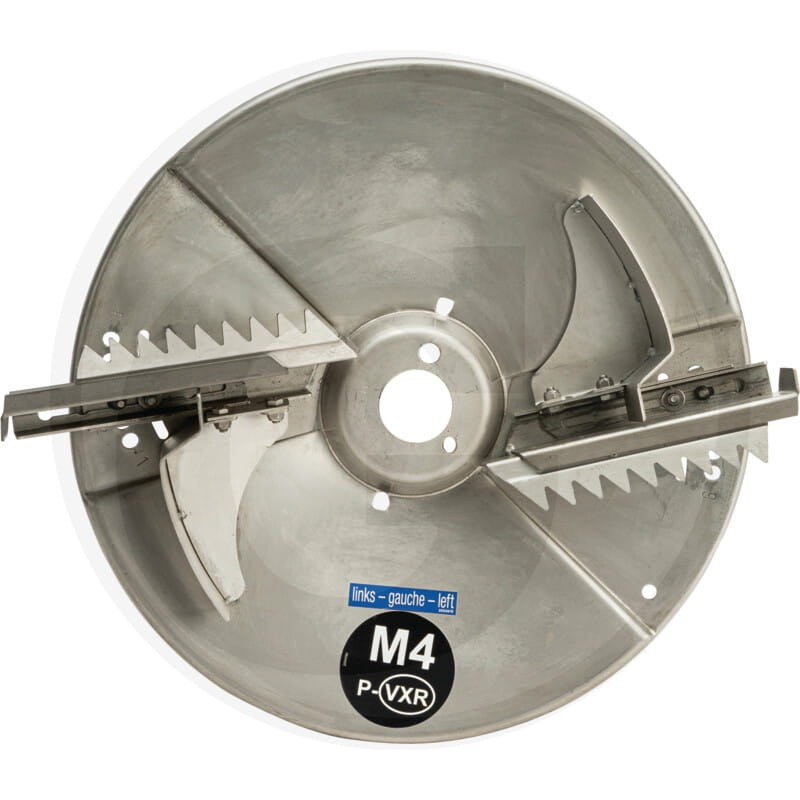 Rauch Wurfscheibe kpl. links M4P - VXR - Alpha 1131, 1132, 1141, 1142