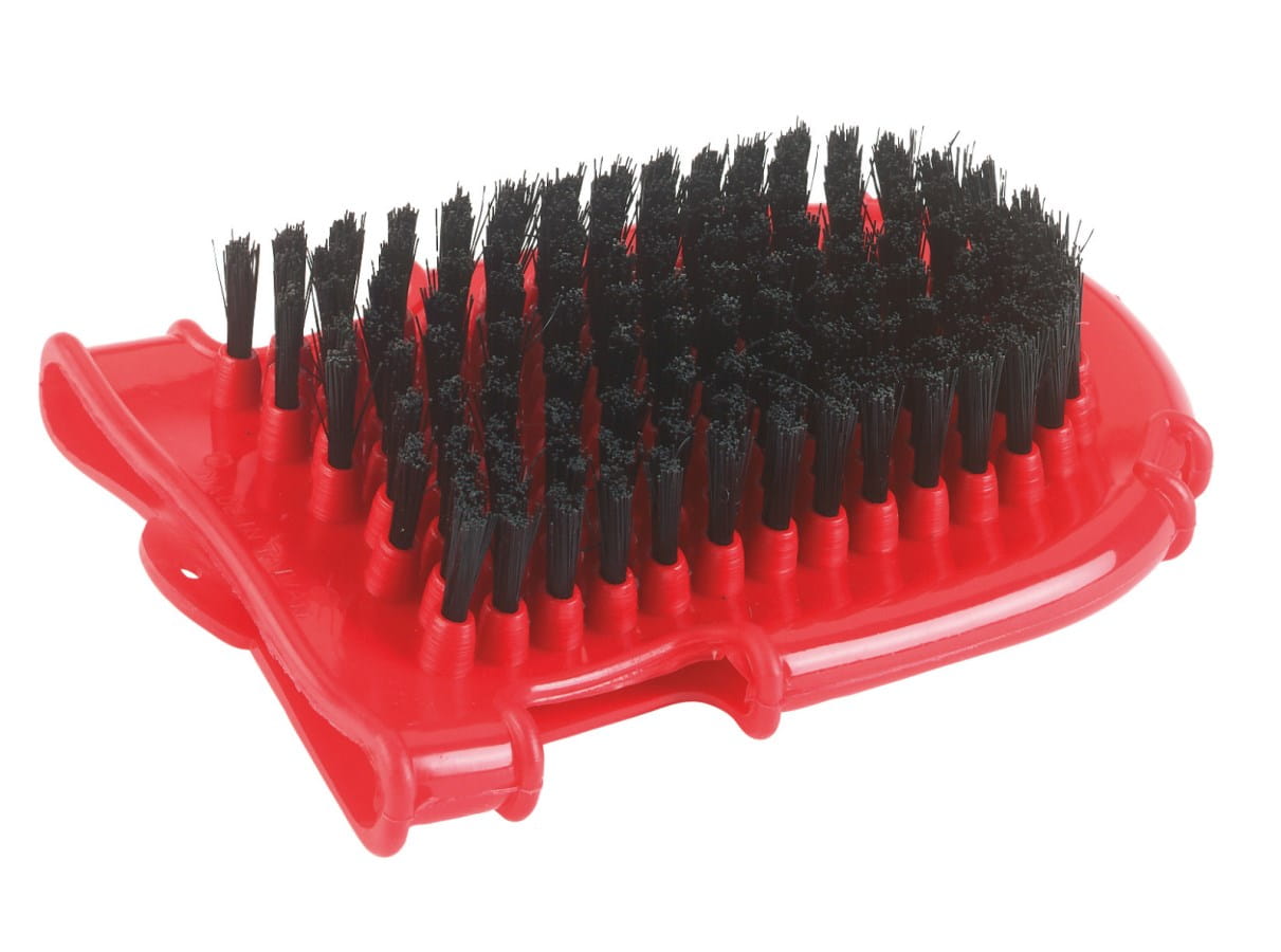 Putzhandschuh | Noppen und Bürste