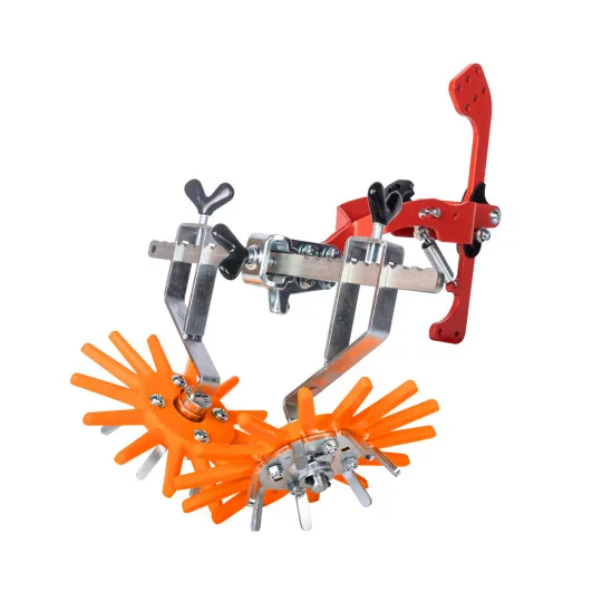 Finger hoe for two-wheeled vegetable hoe - soft