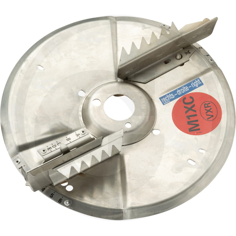 Rauch Wurfscheibe kpl. links M1XC - VXR - MDS 10.1, 11.1, 12.1, 17.1, 19.1