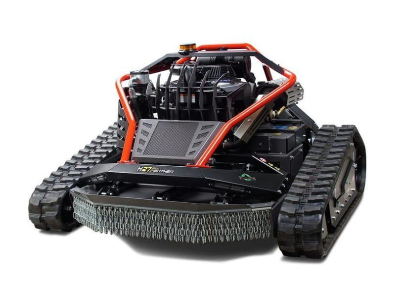 Herkules Raupenmäher mit Fernsteuerung – Profi Böschungsmäher mit Honda Einspritzmotor & 55° Steigfähigkeit