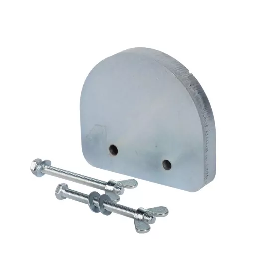 2,3 kg Zusatzgewicht für EBRA Sämaschinen – Optimale Bodenpenetration & präzise Aussaat (bis zu 4 Stück pro Einheit)