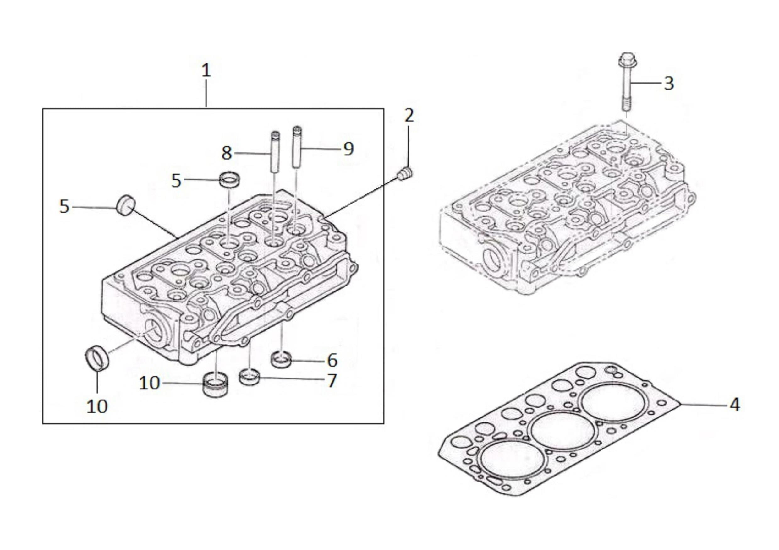 BL18275 Zylinderkopf Solis 26