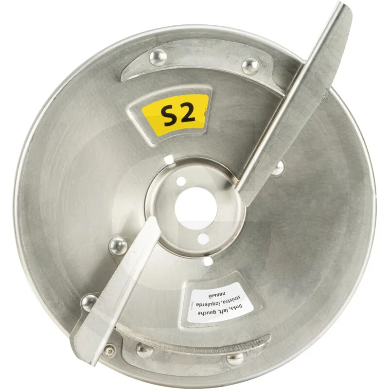 Rauch Wurfscheibe kpl. links S2  12 - 15m - Axis 20.1, 30.1, 40.1