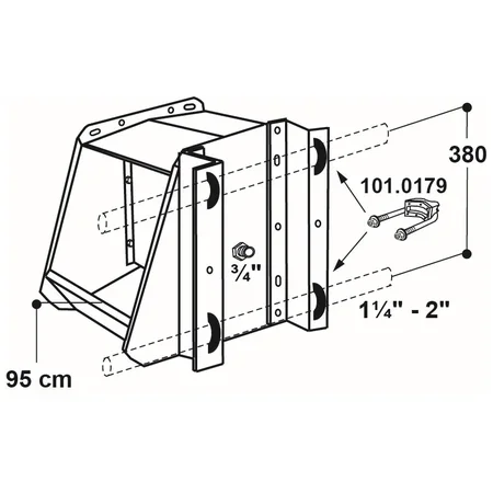 Patura Ventil-Doppel-Trogtränke, Modell 520