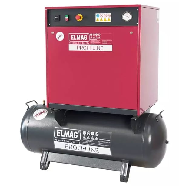 ELMAG Profi-Line SILENT air compressor – 806 l/min, 68 dB(A), 270L