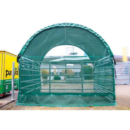 Patura windbreak net for pasture tent Compact – gable end 3.60 x 3.25 m