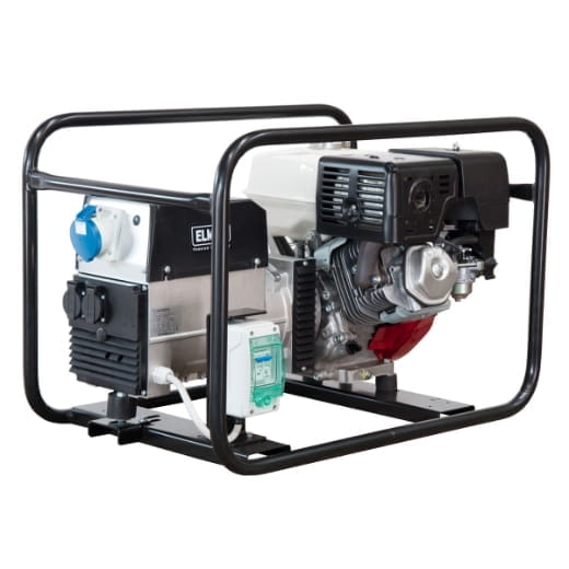 BL41981 Stromerzeuger SEB 7000W mit HONDA-Motor GX390 inkl. thermisch-magnetischem Schutzschalter