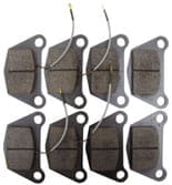 BL11454 Bremsbelagsatz Fußbremse