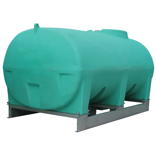 Duraplas Flüssigdünger-Transportfass 2500 L mit Restentleerung – UV-stabil & robust