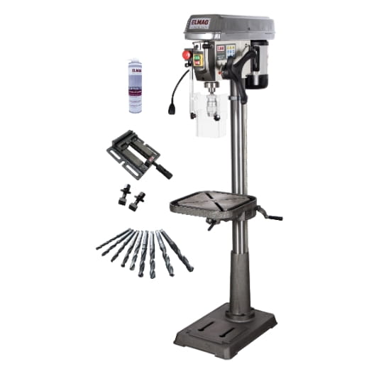 BLE16033 Elmag Säulenbohrmaschine Keilriemen Set - 1100W / 400V / max. Bohrleistung Stahl 25mm