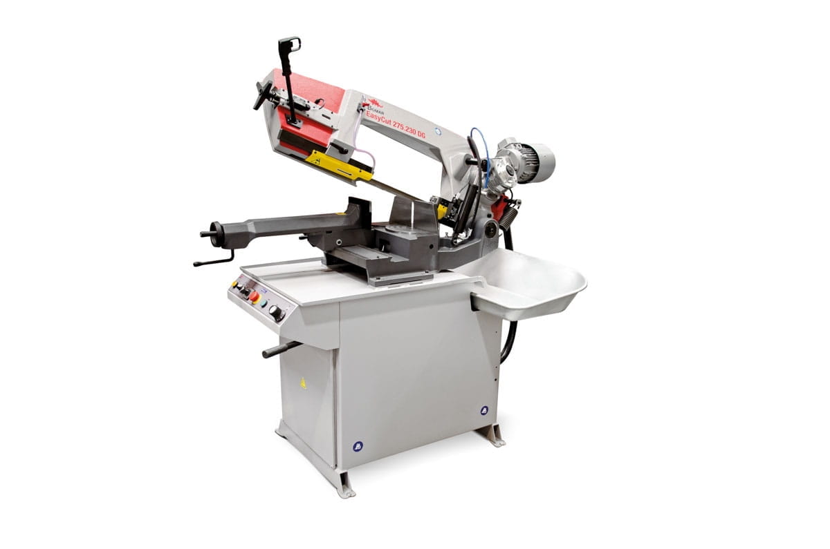 Bomar metal band saw - 400V / Maximum cutting capacity 275x230mm