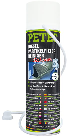 Petec Diesel Particulate Filter Cleaner with Probe - 400ml