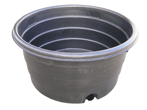 EMP Pasture Trough 500 L with outer rim | Diameter: 1200 mm, Height: 600 mm
