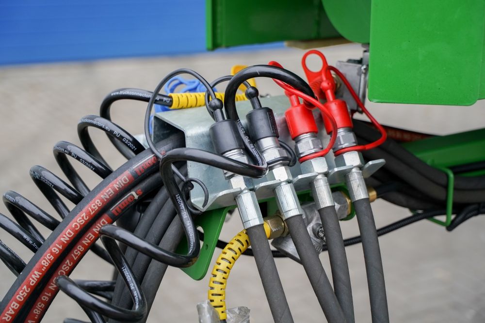 Kabel, Anschluss, Schläuche, Stecker, Maschine