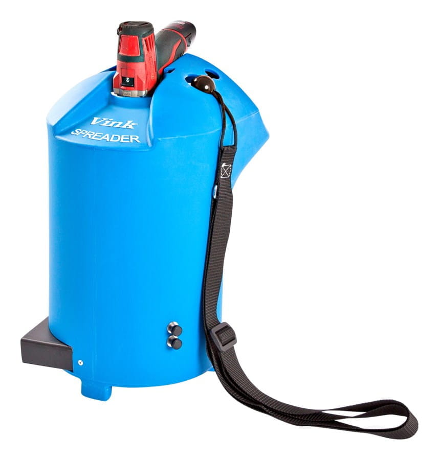 Powder dispenser for stable dehumidifiers or lime