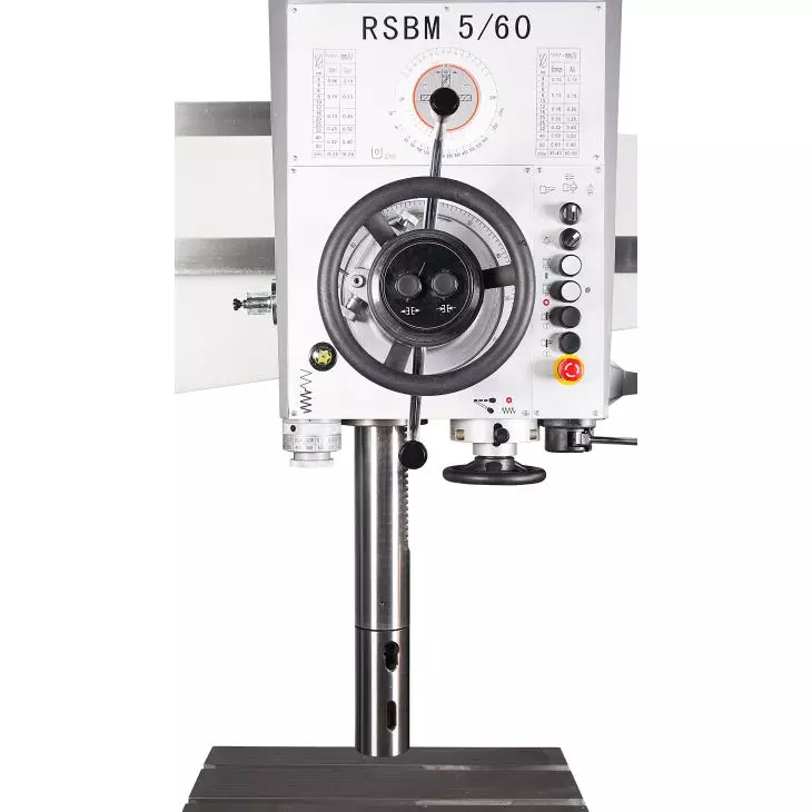 Elmag Radial Säulenbohrmaschine mit 4.000 W, 16 Drehzahlstufen und 1.600 mm Spindelausladung