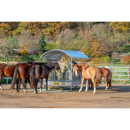 Patura Viereckraufe Compact -  mit Sicherheits-Palisadenfressgittern