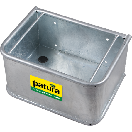 BLP332100 Patura Rechtecktrog Feuerverzinkt - 28L