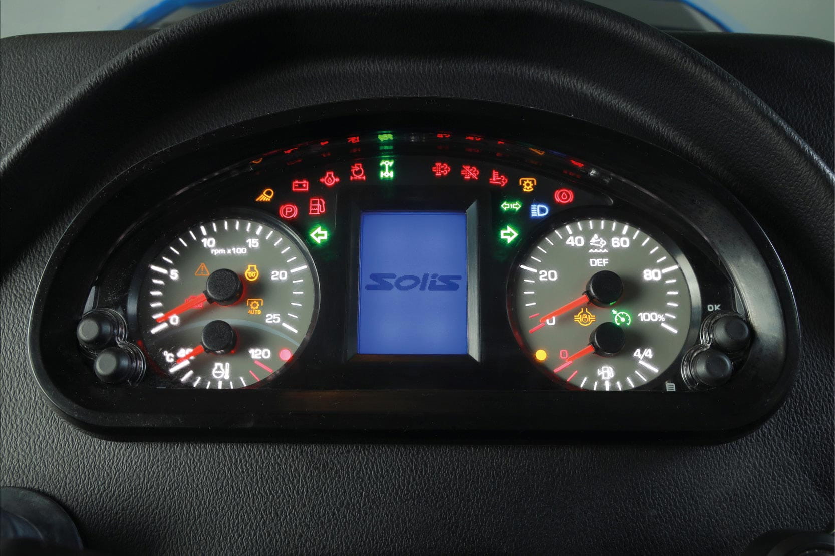 Solis 90 NT Stage V Carraro | Tracteur à voie étroite de 90 ch | Transmission intégrale et boîte de vitesses 12+12