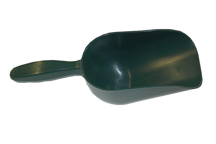 70114 Kunststoff Futterschaufel grün ca.250g