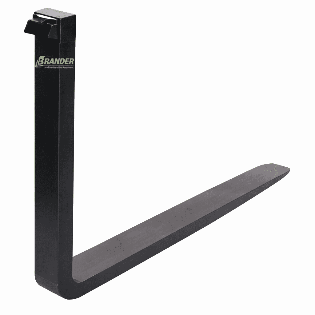 Forklift tines DIN hook fastening - 1000x100mm / 2900kg (per pair)