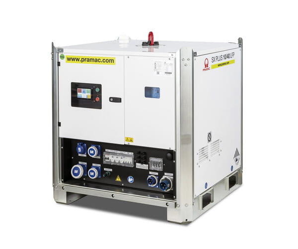 Pramac mobiler Batteriespeicher 38,4 kWh – 10 kVA einphasig, Li-Ion LFP, IP44, stapelbar & fernüberwacht