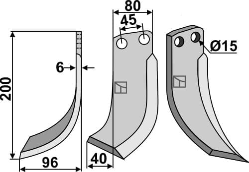 BL5068 Fräsmesser L - passend zu Eberhardt 1561