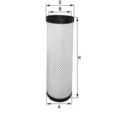 BLHP2587 FIL Filter HP2587 Luftfilterelement (Sekundärelement)
