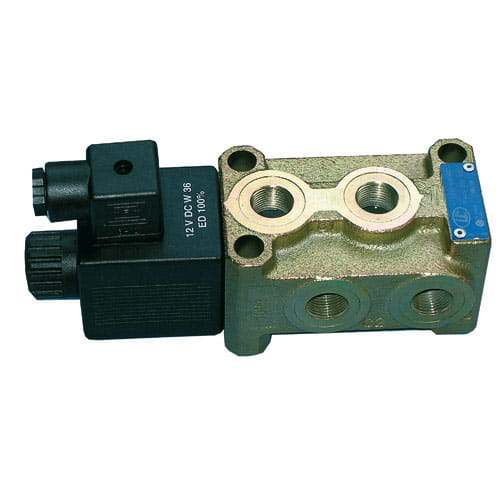 Umschaltventil elektromagnetisch VS 151 - 3/8" - 12 V - 50 l/min. - max. 250 bar