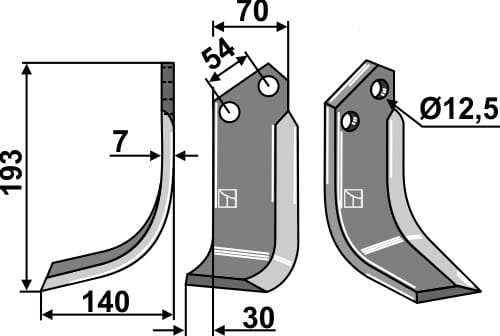 BL27599 Fräsmesser L - passend zu Badalini 3226