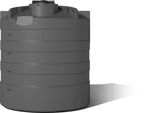 EMP Oberirdischer Lagertank 5000L – Industrietank mit Entlüftungsdeckel & Mannloch Ø400 mm