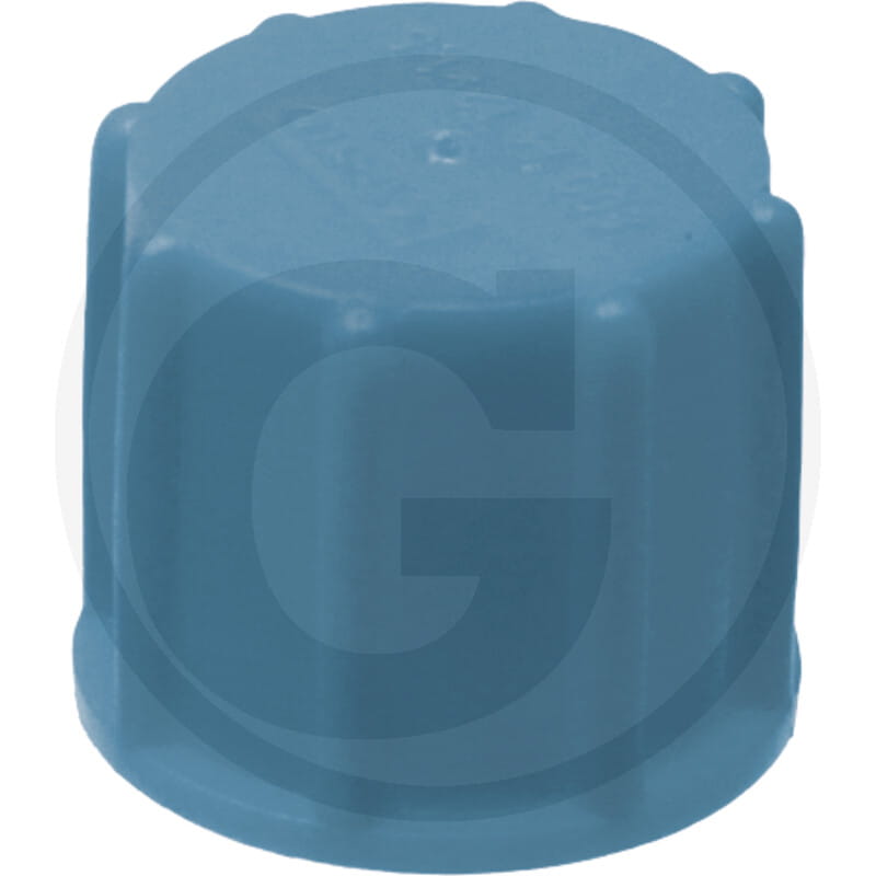 blue, plastic, cap, cover, cylinder