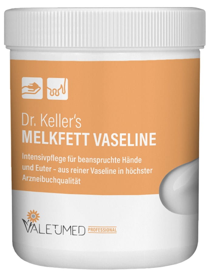 Dr. Keller’s Melkfett reine Vaseline 500 ml – Euterpflege & Hautschutz