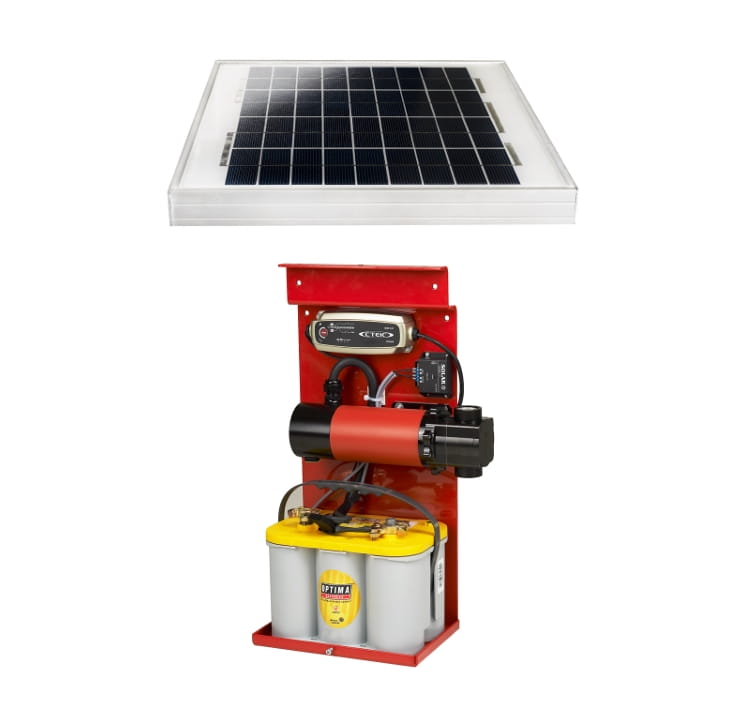 Pressol SOLARMAxx 54 l/min 12V DC Dieselpumpe mit 10W Solarmodul