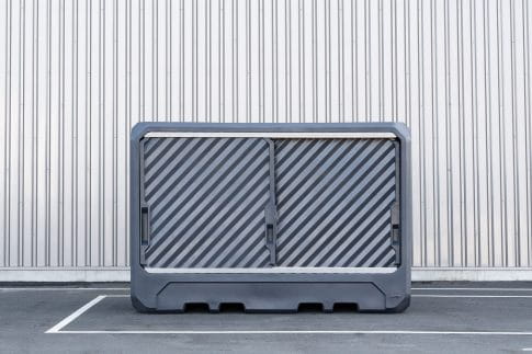 EMP Lagerungscontainer für 2 IBC – 2800 L | unterfahrbar