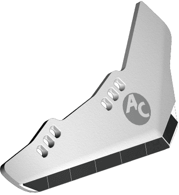 BL41484 AC Schar für Zuckerrüben Hartmetall - passend zu Ropa 207142 / 207138