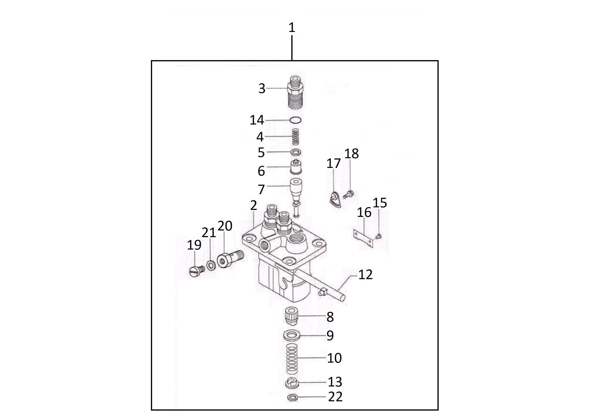 BL18281 Kraftstoffpumpe Solis 26
