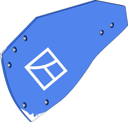 BL31914 Streichblech-Hinterteil L - passend zu Rabe 27510402