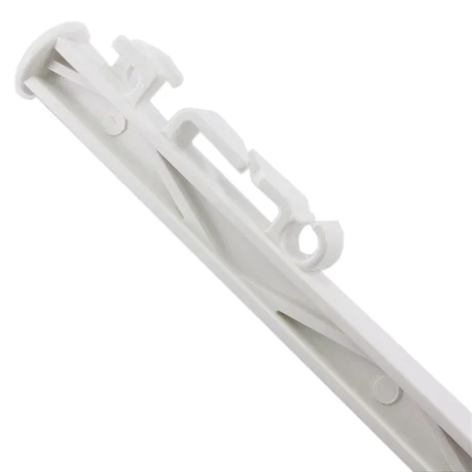 Piquet Mustang en plastique blanc - 155cm