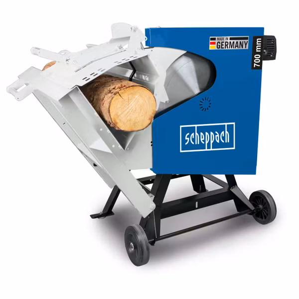 Scie à bûches thermique Scheppach 700 mm, 12,2 ch, coupe Ø 240 mm
