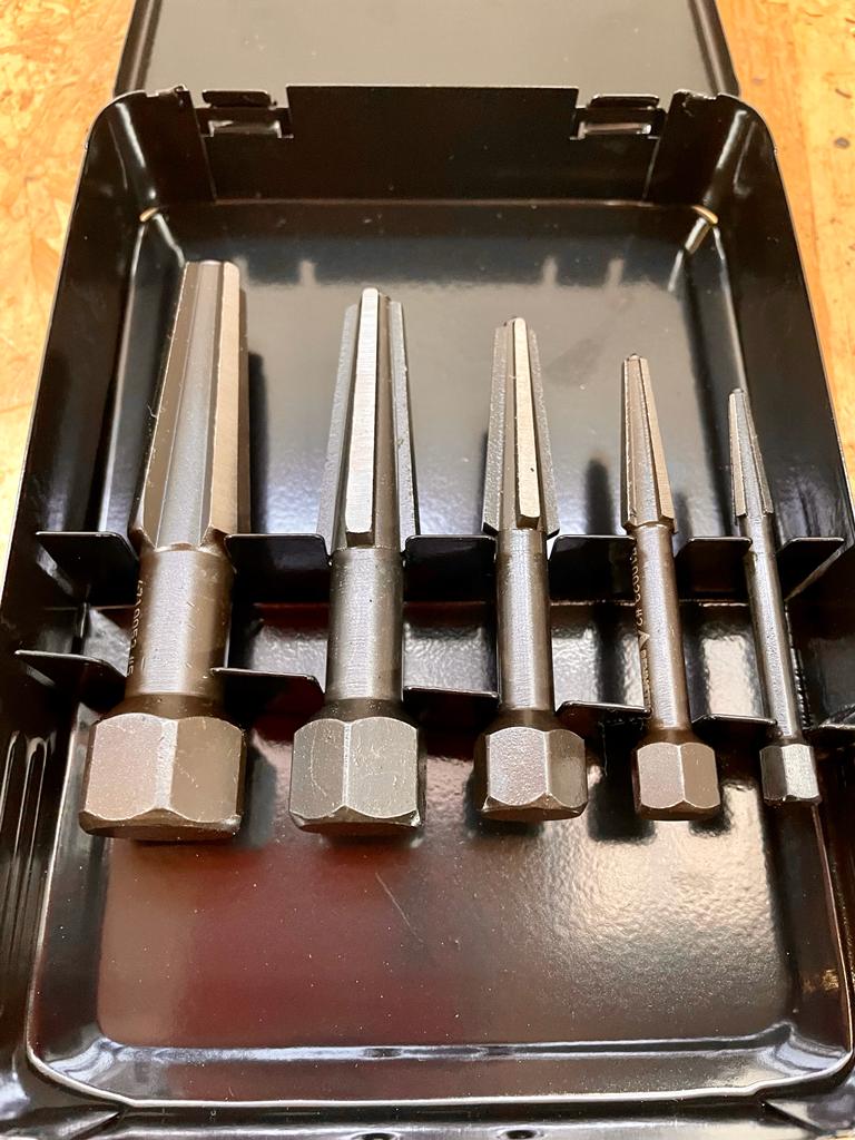 BL14674 Rennsteig Schraubenausdreher Satz zweischneidig