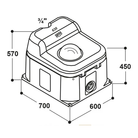Patura Balltränke Thermo-Quell 630, 1 Ball - 40L