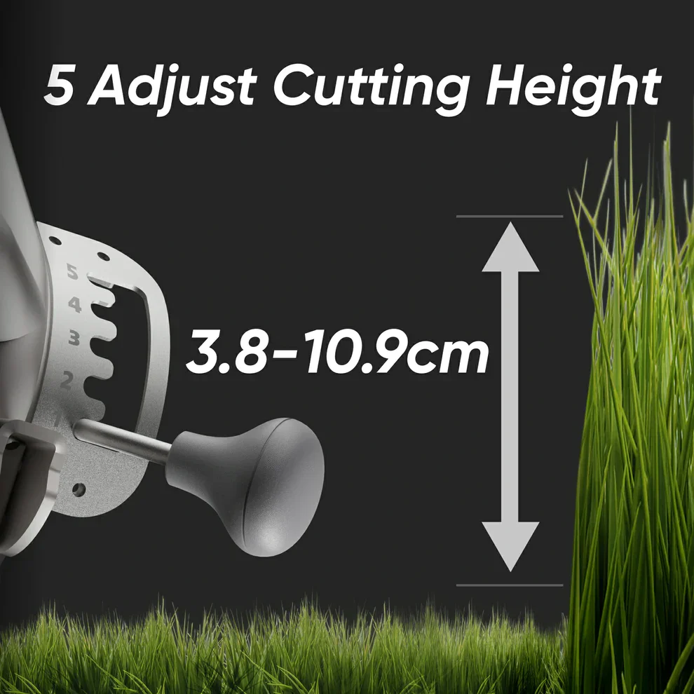 Mowrator S1 4WD Breitreifen 18Ah – RC Rasenmäher für 4500 m² & 85 % Steigung | 53 cm Clean-Cut