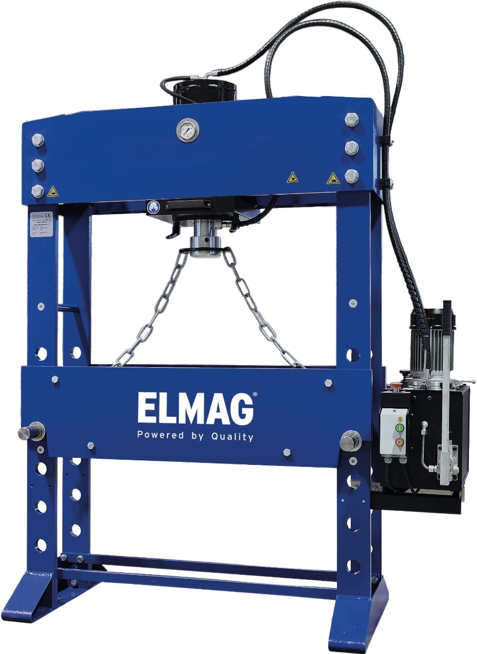 Elmag Electro-hydraulic workshop press - 60T / 400V