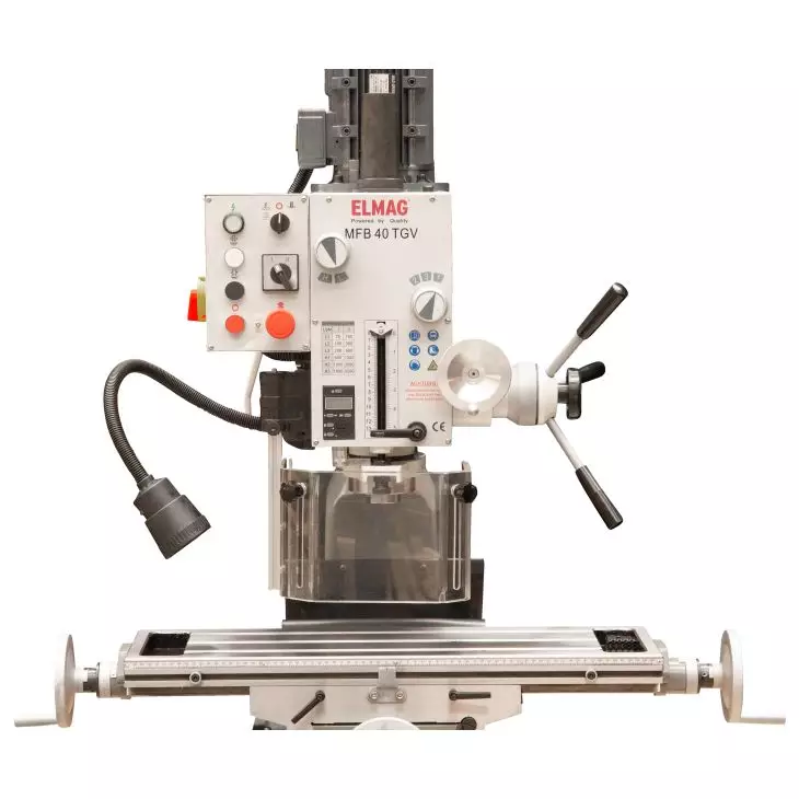 ELMAG Milling and Drilling Machine 40 mm – Precision & Performance | Oil Bath Gearbox | Elmag Start Up Service